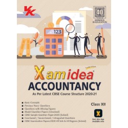 Xam idea Accountancy for CBSE Class 12 | Latest Edition